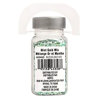 Specialty Polyester Mint & Gold Glitter by Recollections™