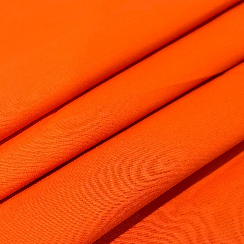 Feldman Orange Broadcloth Fabric