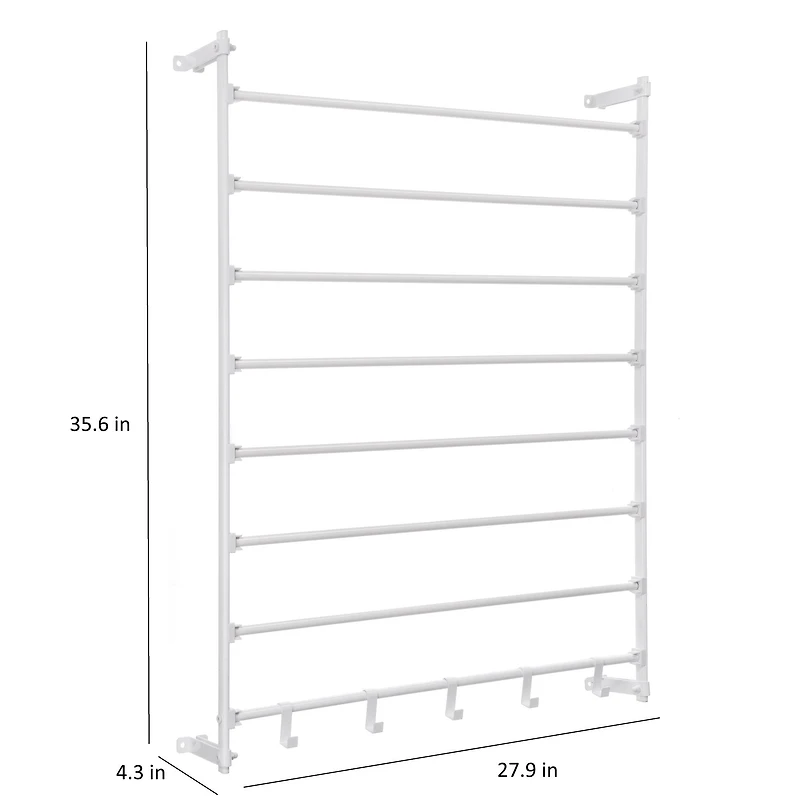 Wall Mounted Ribbon Storage by Simply Tidy