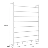 Wall Mounted Ribbon Storage by Simply Tidy