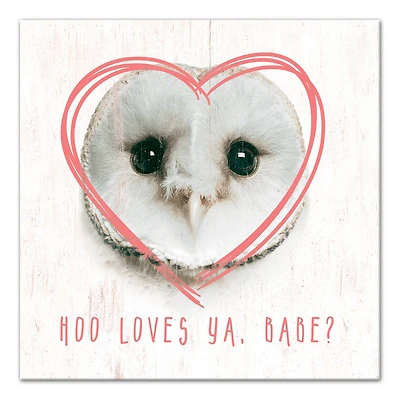 Owl Love Canvas Art