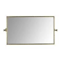 Hello Honey® 28" Metal Swivel Wall Mirror