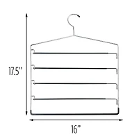 Honey Can Do 5-Tier Swing Arm Pant Hangers, 2ct.