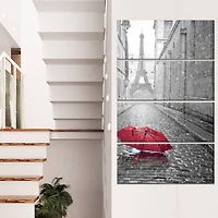 Designart - Eiffel View from Paris Street