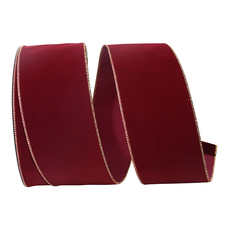 Reliant 4" x 50yd. Velvet Wired Ribbon
