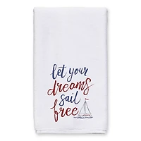 Let Your Dreams Sail Free Tea Towel Set