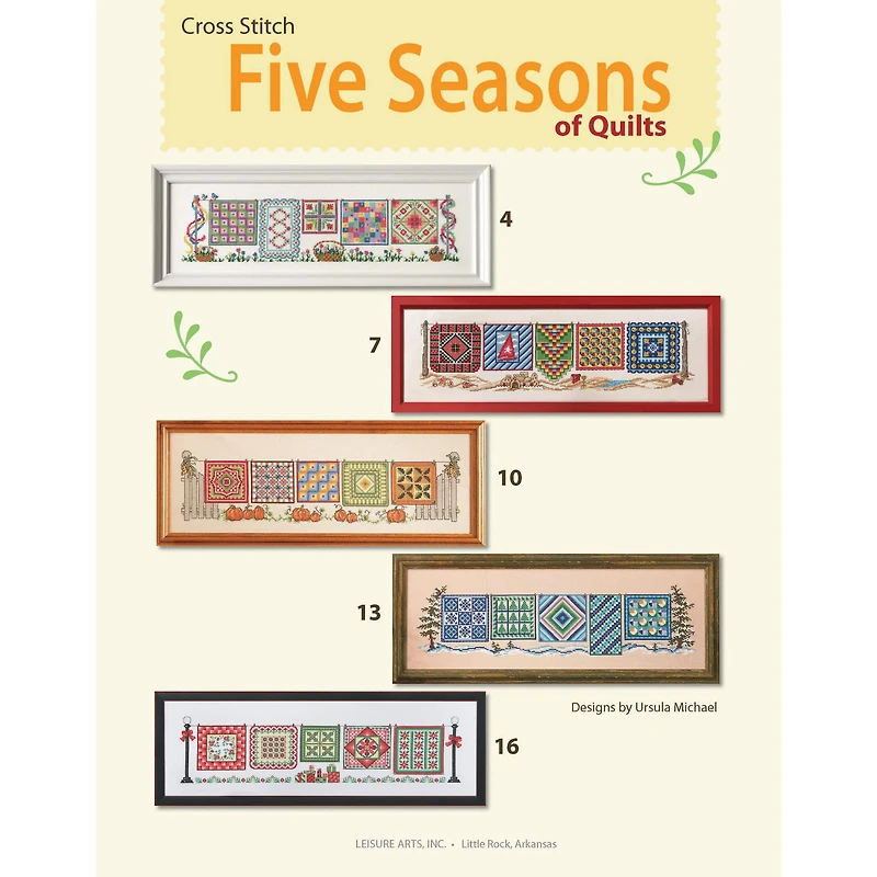 Leisure Arts® Five Seasons of Quilts Book