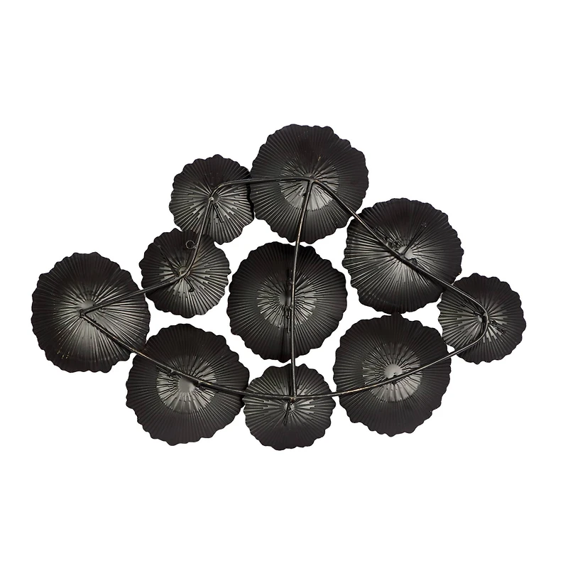 CosmoLiving by Cosmopolitan Black Metal Wall Décor