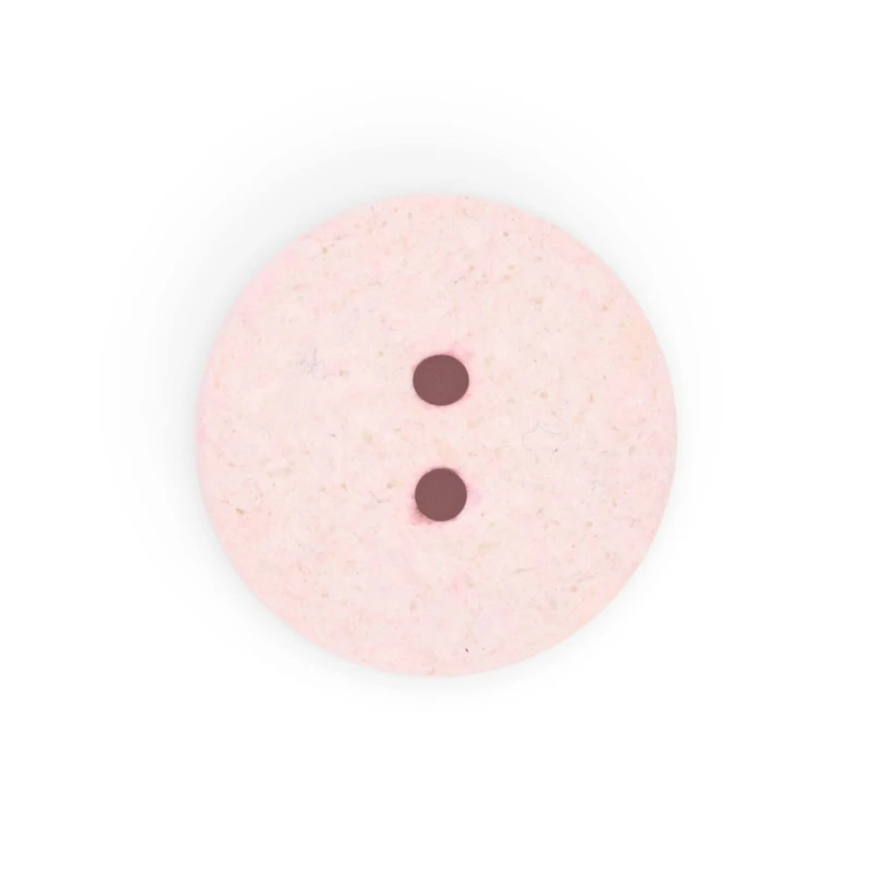 Dritz® 15mm Light Pink Recycled Cotton Deer Button, 9ct.