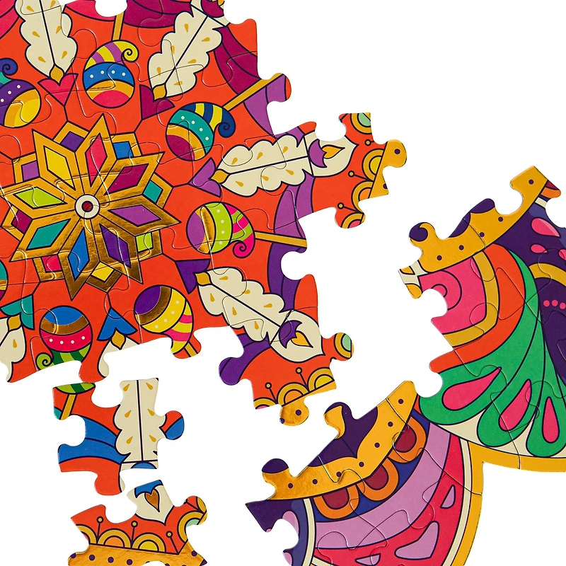 Kulture Khazana Family Rangoli Diwali 150 Piece Puzzle