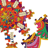 Kulture Khazana Family Rangoli Diwali 150 Piece Puzzle