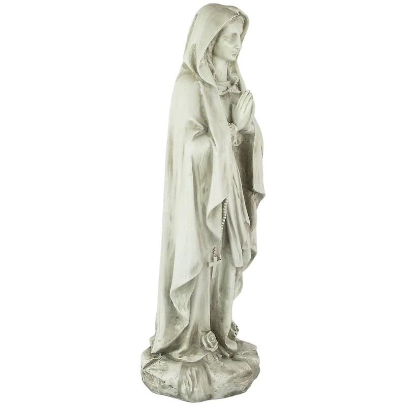 28" Religious Praying Virgin Mary Outdoor Garden Statue