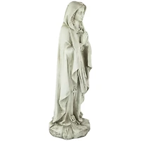 28" Religious Praying Virgin Mary Outdoor Garden Statue