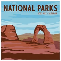 TF Publishing 2025 National Parks Art Mini Calendar