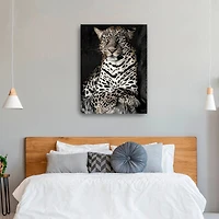 African Leopard Canvas Giclee