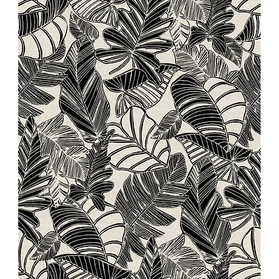 My Style Pindo Wood Cut Palm Peel & Stick Wallpaper