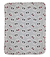 Disney® 48" Mickey & Minnie Star of the Show No Sew Fleece Throw Kit