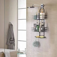 Over Head Shower Caddy Basket with Hook