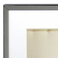 Expressions™ 2 Opening 4" x 6" Silver Collage Frame with Mat by Studio Décor®