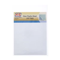 K&S Engineering® 9" x 12" Clear Plastic Sheets, 2ct.