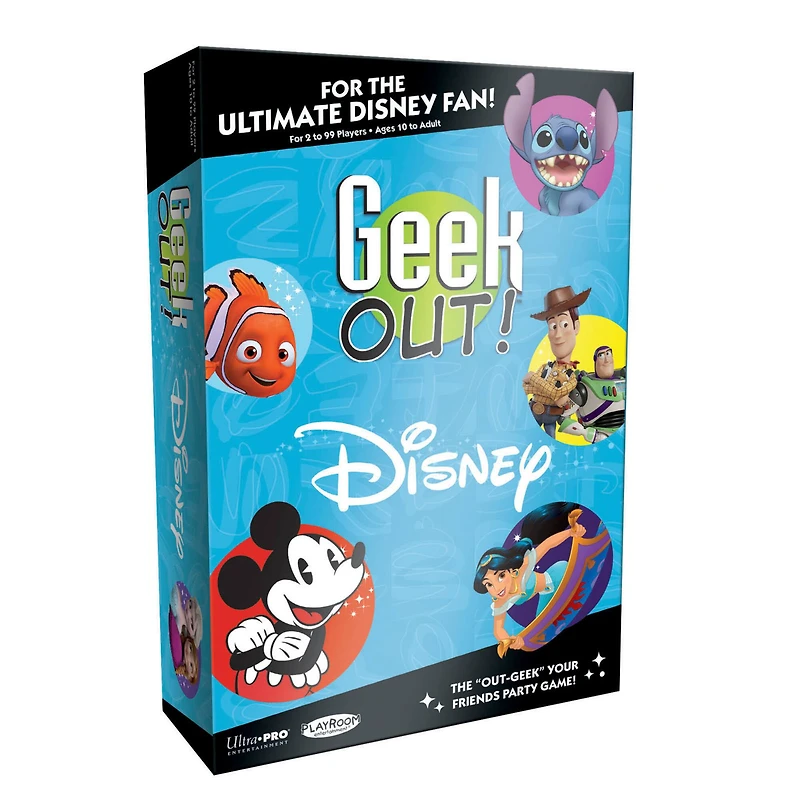 USAopoly Geek Out! Disney Game