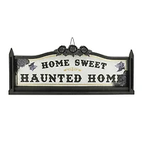 24" Home Sweet Haunted Home Wall Décor 