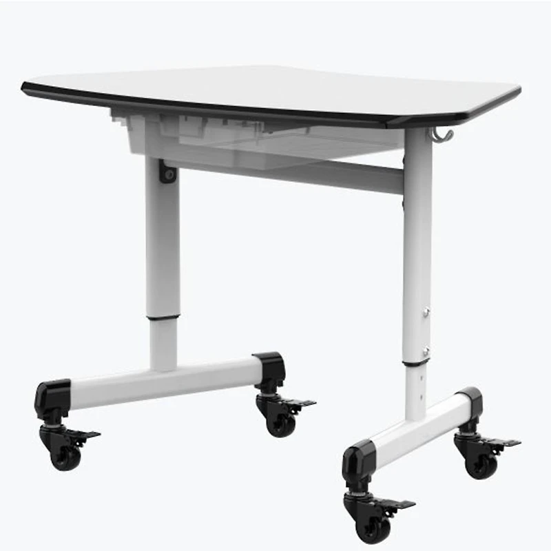 Luxor Adjustable Trapezoid Student Desk with Drawer