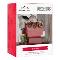 Hallmark Peanuts® 2.25" Snoopy on Holiday Doghouse Ornament
