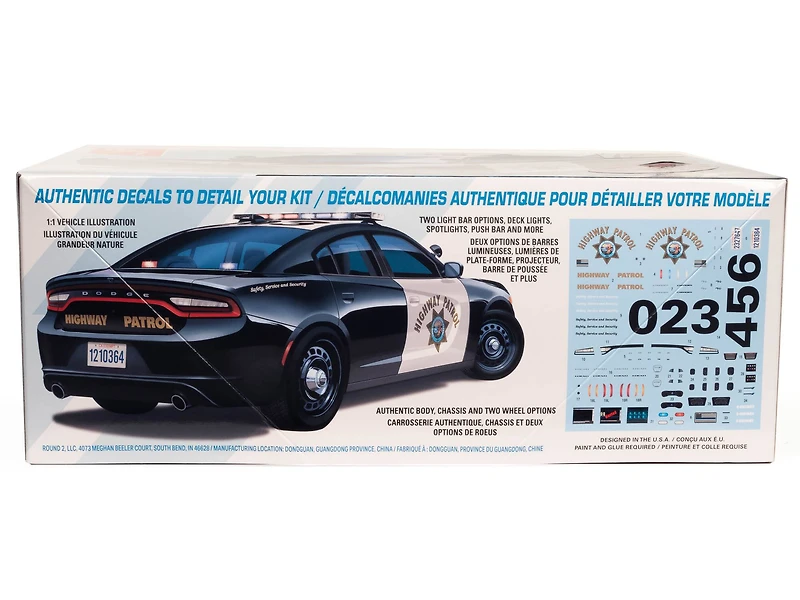 AMT® 2021 Dodge Charger Police Pursuit 1:25 Scale Model Kit