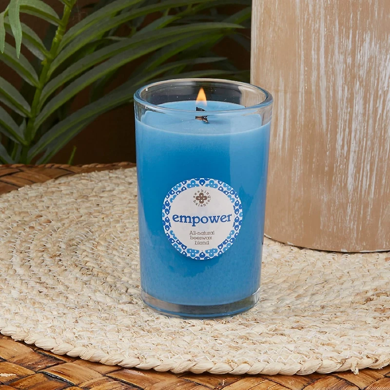 Root Candles Seeking Balance® Empower: Lavandin & Patchouli Jar Candle