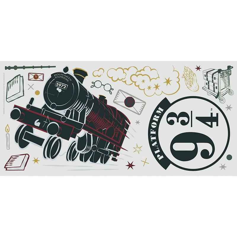 RoomMates Hogwarts Express Giant Wall Decal