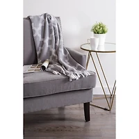 DII® Gray Lattice Throw