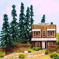 JTT Scenery Products Super Scenic Mini Evergreen Trees, 12ct.