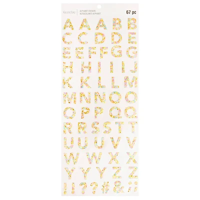 Bright Confetti Alphabet Stickers by Recollections™
