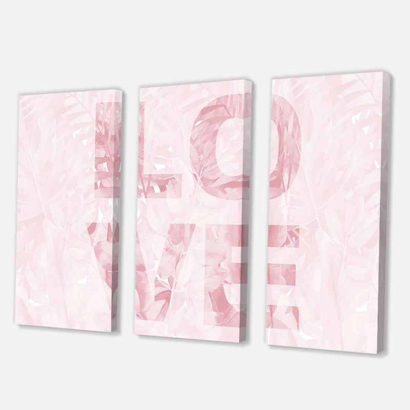 Designart - Pink Pastel Love