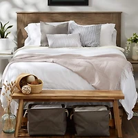 DII® Dusty Lilac & White Waffle Knit Throw