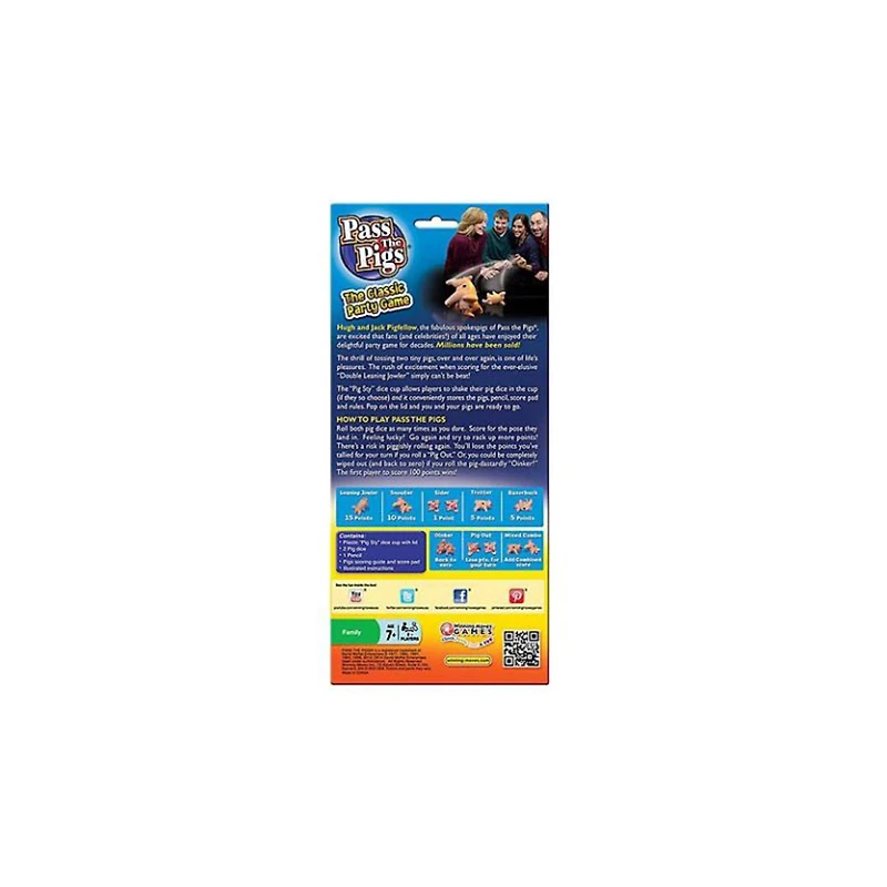 Pass the Pigs® Game