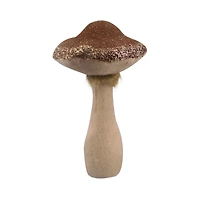 Glittered Mushroom Décor Set