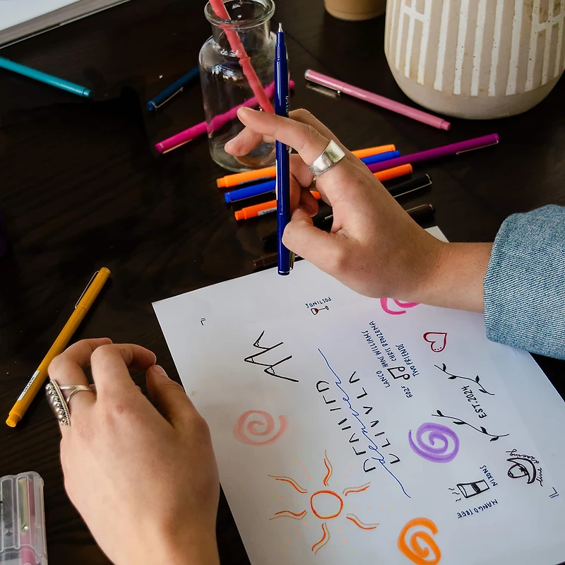 Marvy® Uchida LePen® Extra Fine 4 Primary Pen Set