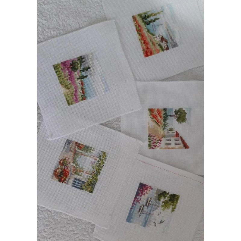 Alisa Flower Patio Cross Stitch Kit