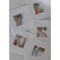 Alisa Flower Patio Cross Stitch Kit