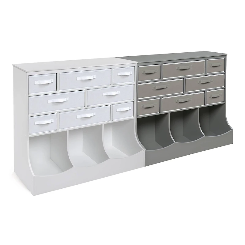 Badger Basket White Baskets & Bins Storage Station
