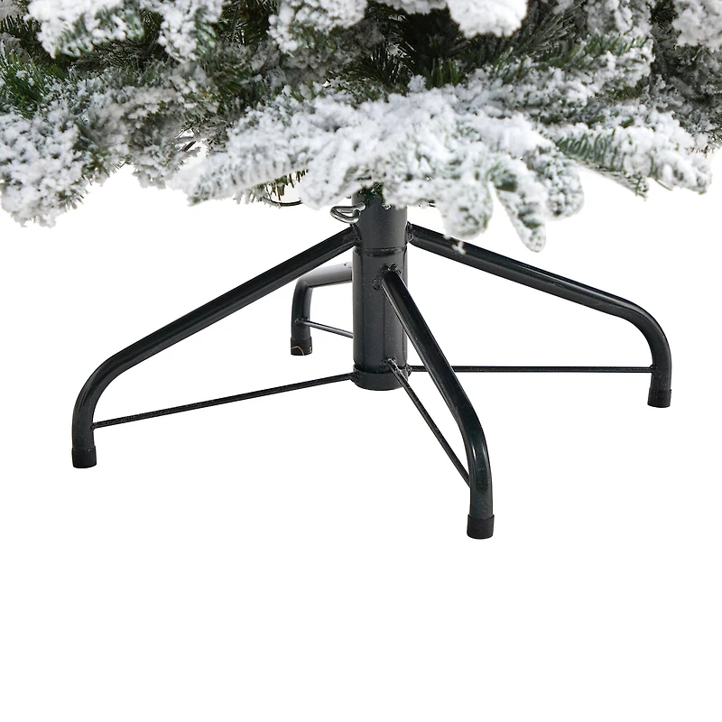 6ft. Pre-Lit North Carolina Fir Artificial Christmas Tree, White Lights