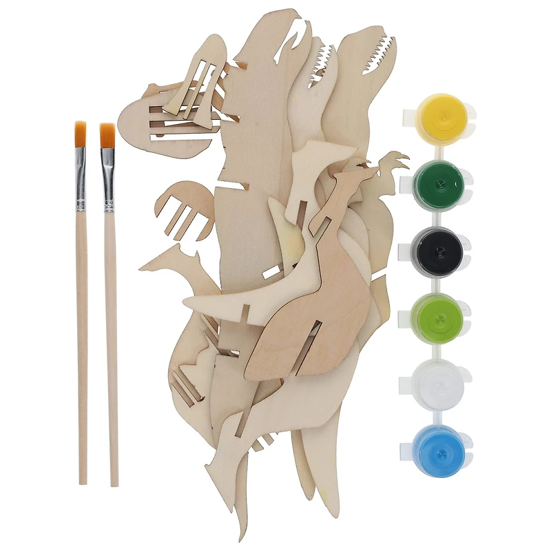 Leisure Arts Wood Build It T-Rex