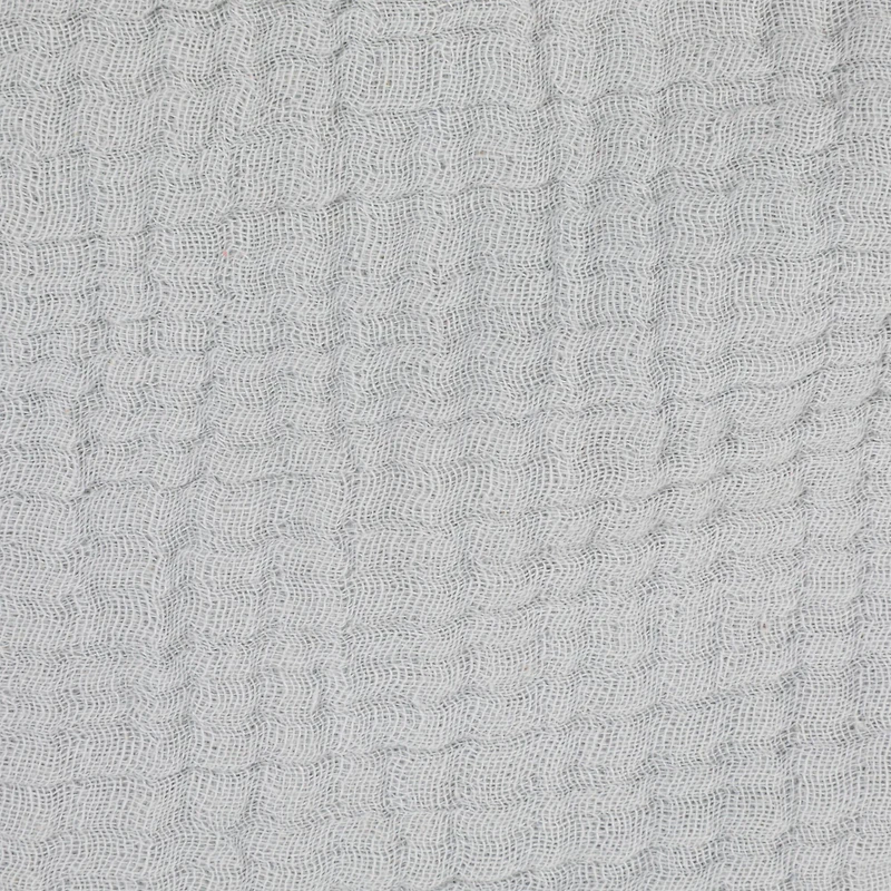 Hello Honey® Light Blue Cotton Throw Pillow with Ruffled Trim