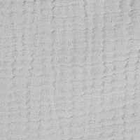 Hello Honey® Light Blue Cotton Throw Pillow with Ruffled Trim