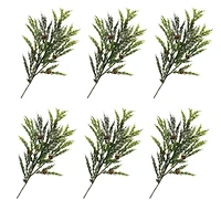 31.5" Pine Leaf & Pinecone Sprays, 6ct.