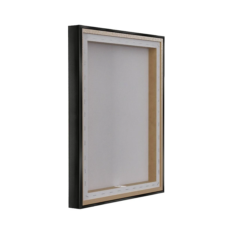 Stupell Industries Christmas Tree Disco Balls Floating Frame Wall Art