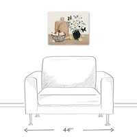 Kitchen Still Life Lemons 20" x 16" Canvas Wall Art