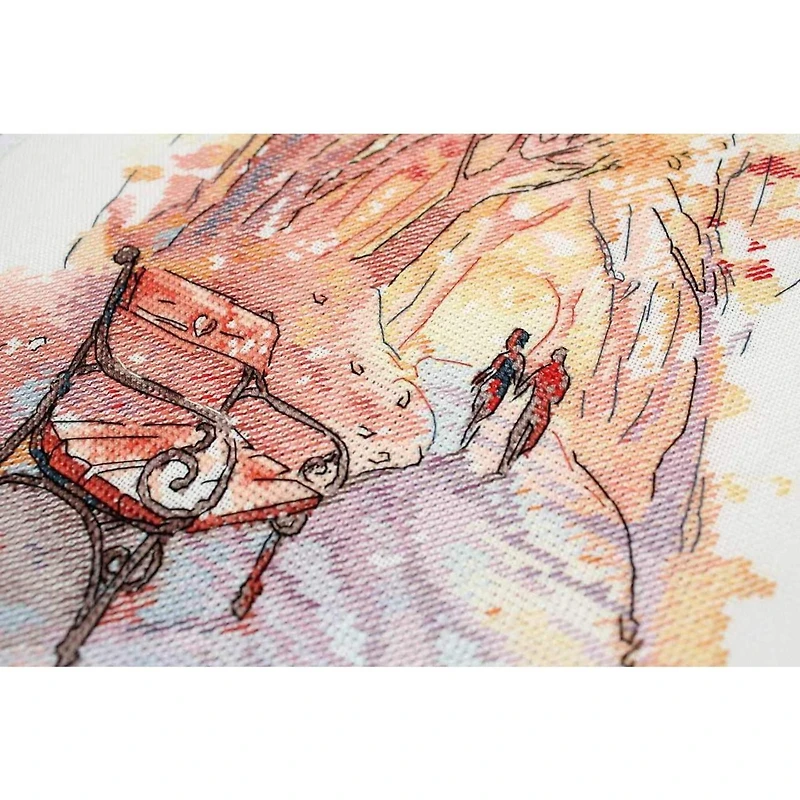 Mp Studia Autumn PromenadeCross Stitch Kit